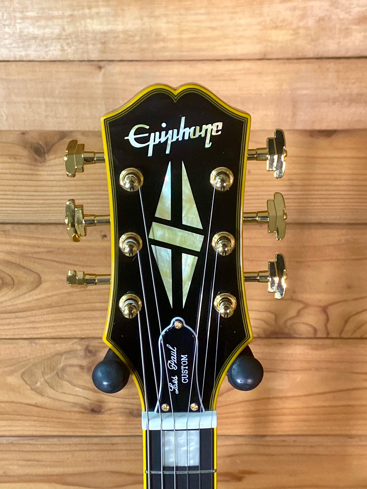 Epiphone Joe Bonamassa '59 Les Paul Custom Electric Guitar with Hardshell Case in Antique Ebony