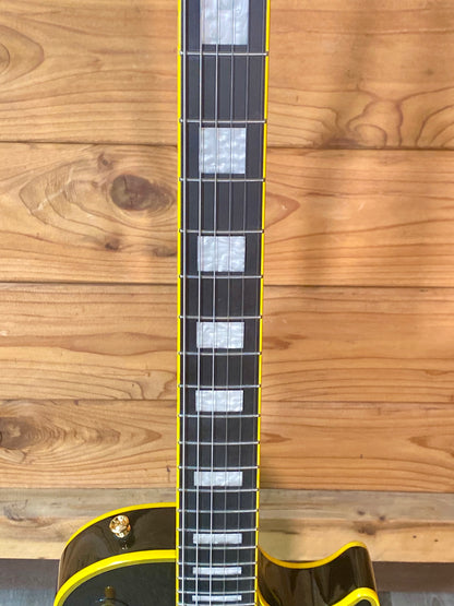 Epiphone Joe Bonamassa '59 Les Paul Custom Electric Guitar with Hardshell Case in Antique Ebony