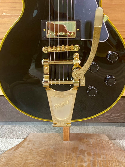 Epiphone Joe Bonamassa '59 Les Paul Custom Electric Guitar with Hardshell Case in Antique Ebony
