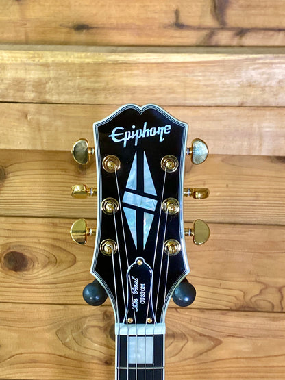 Epiphone Les Paul Custom Heritage Electric Guitar with Gigbag - Cherry Sunburst