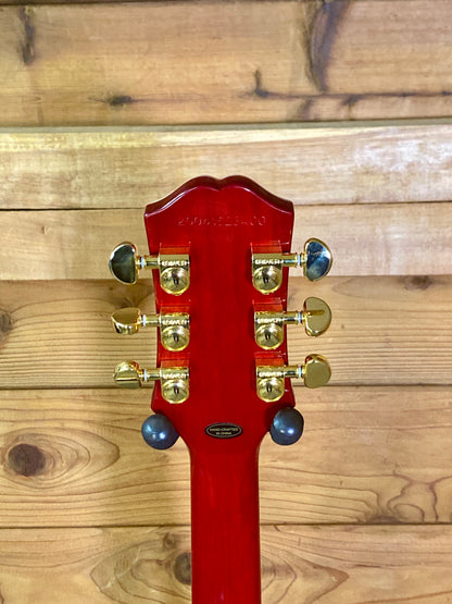 Epiphone Les Paul Custom Heritage Electric Guitar with Gigbag - Cherry Sunburst