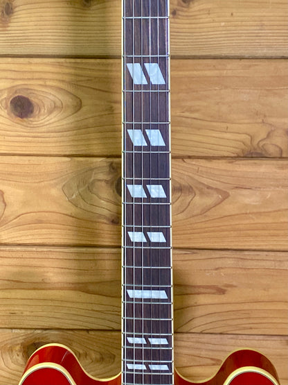 Epiphone Back to the Future ES-345 Electric Guitar with Hardshell Case - Cherry Red