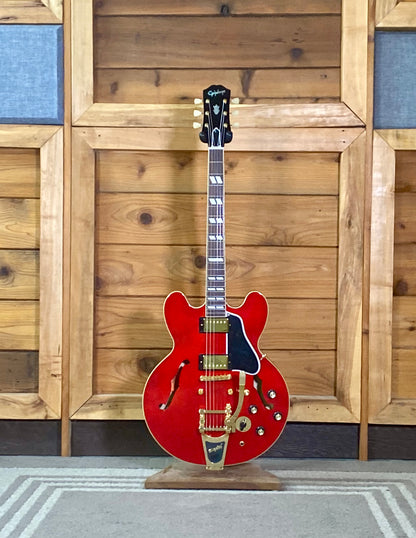 Epiphone Back to the Future ES-345 Electric Guitar with Hardshell Case - Cherry Red
