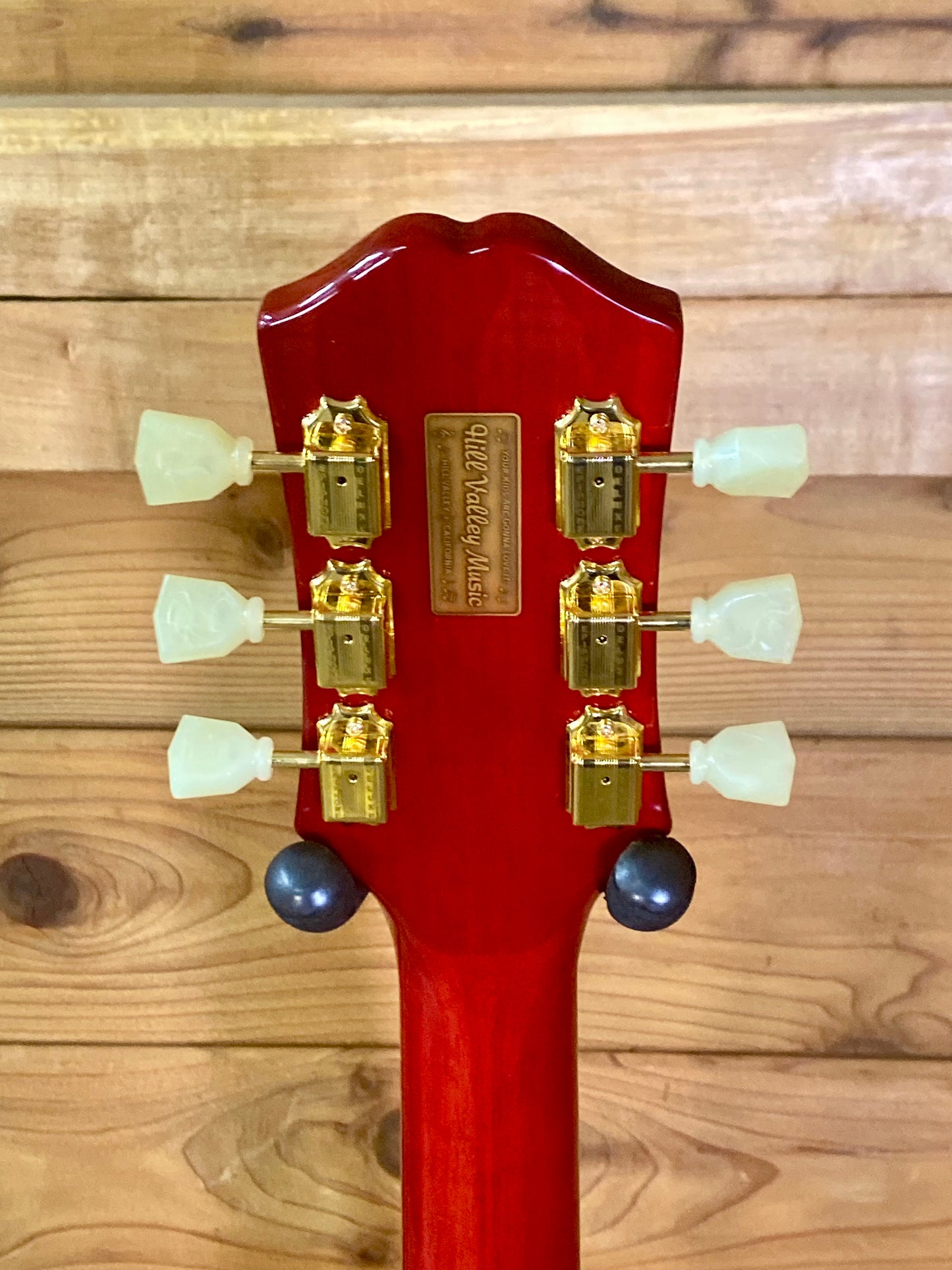 Epiphone Back to the Future ES-345 Electric Guitar with Hardshell Case - Cherry Red