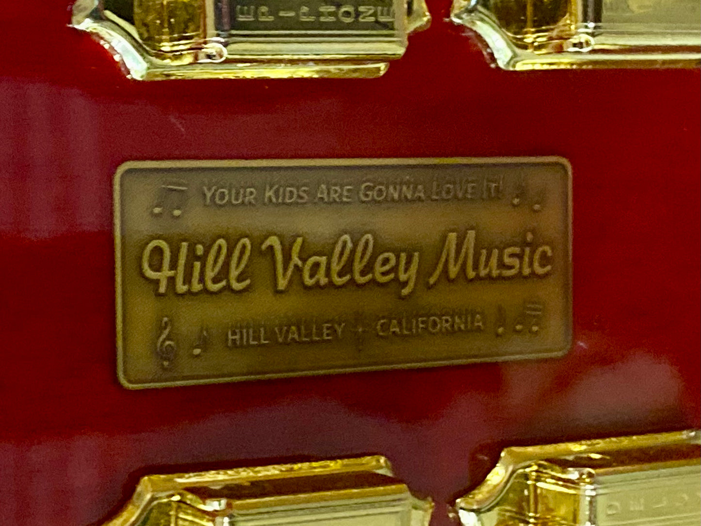 Epiphone Back to the Future ES-345 Electric Guitar with Hardshell Case - Cherry Red