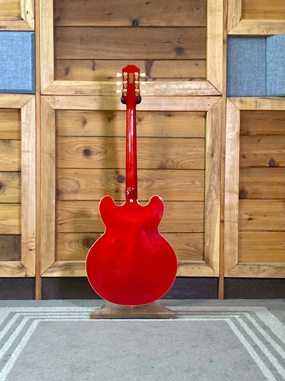 Epiphone Back to the Future ES-345 Electric Guitar with Hardshell Case - Cherry Red