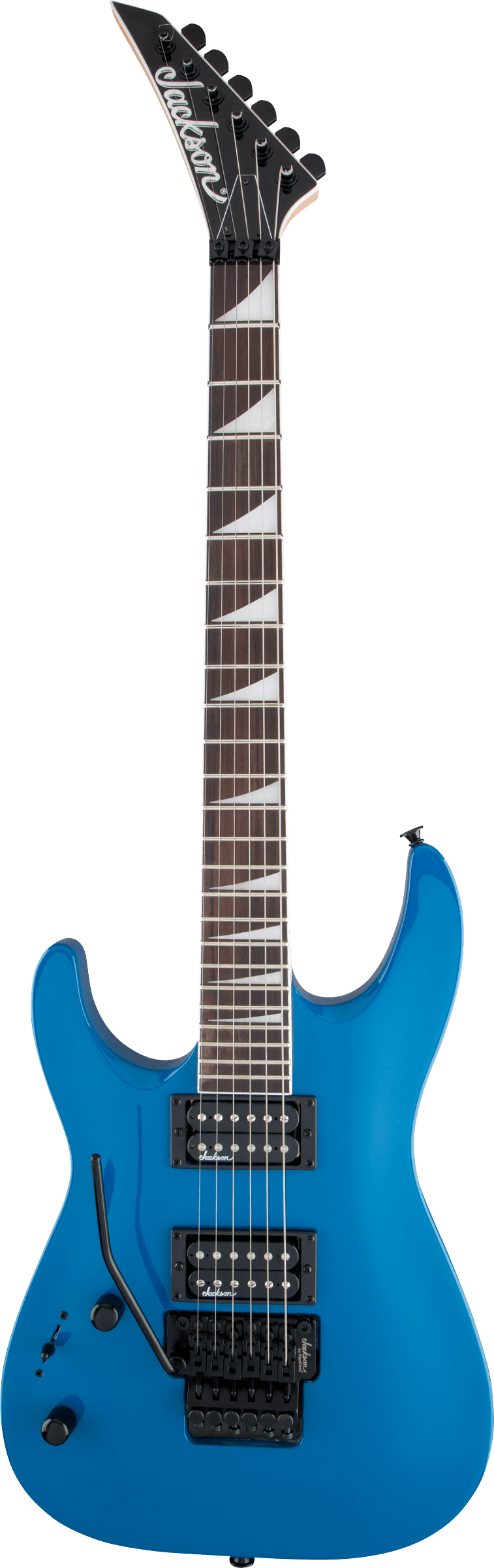 Jackson JS Series Dinky® Arch Top JS32 DKA LH Lefty in Bright Blue