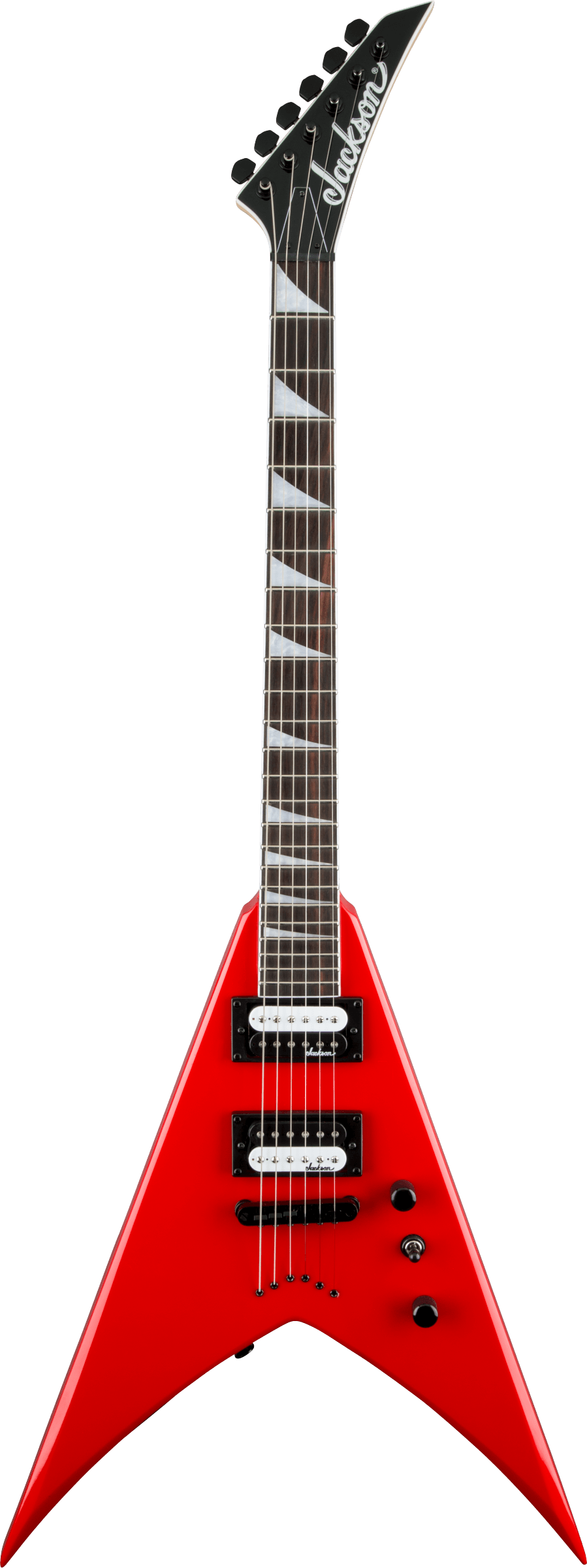 Jackson JS Series King V JS32T in Ferrari Red