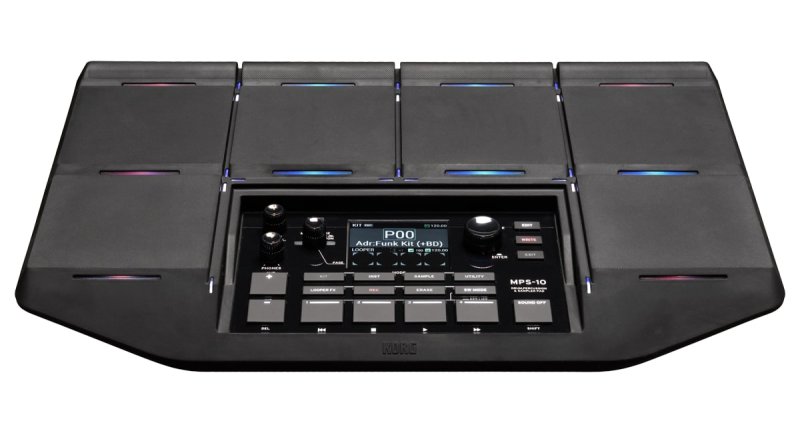 Korg MPS10 Drum, Percussion and Sampler 10-Pad Drum Controller