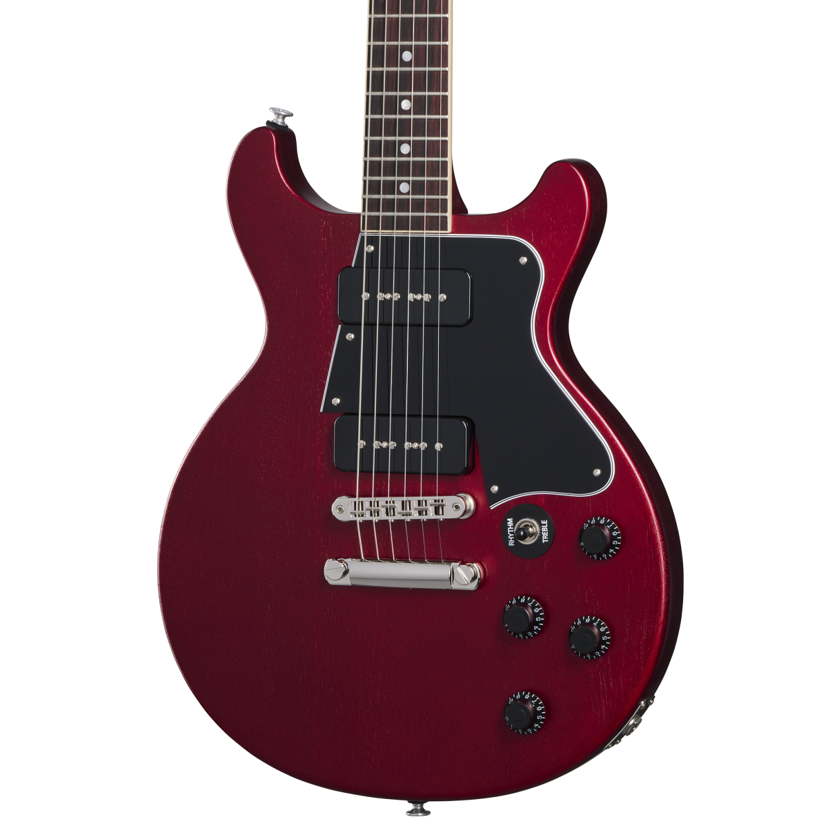 Gibson Rick Beato Les Paul Special Double Cut in Sparkling Burgundy Satin