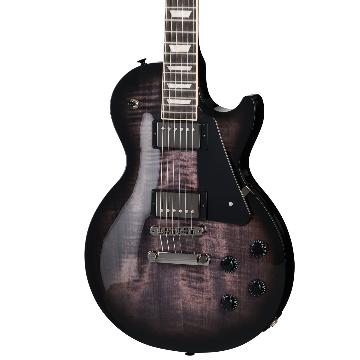 Gibson Les Paul Studio Session Electric Guitar with Softshell Case in Translucent Ebony Burst