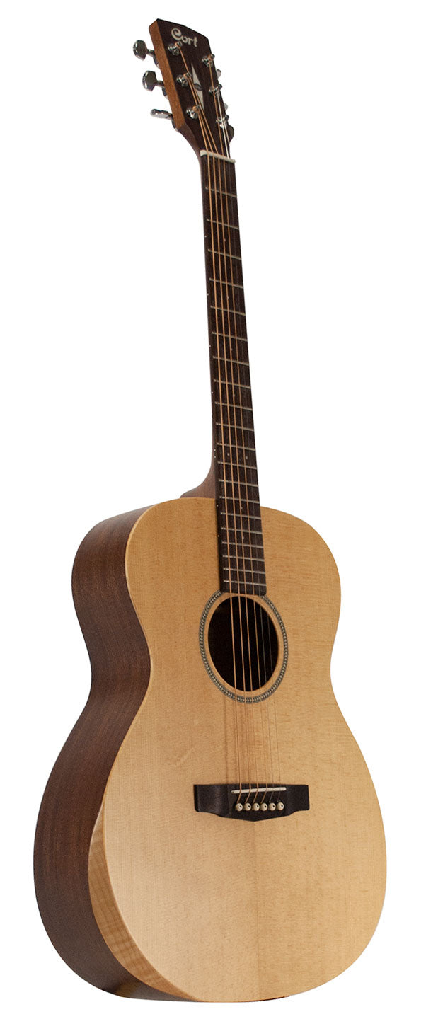 Cort Guitars Luce Series Acoustic Guitar With Bevel Cut, Open Pore
