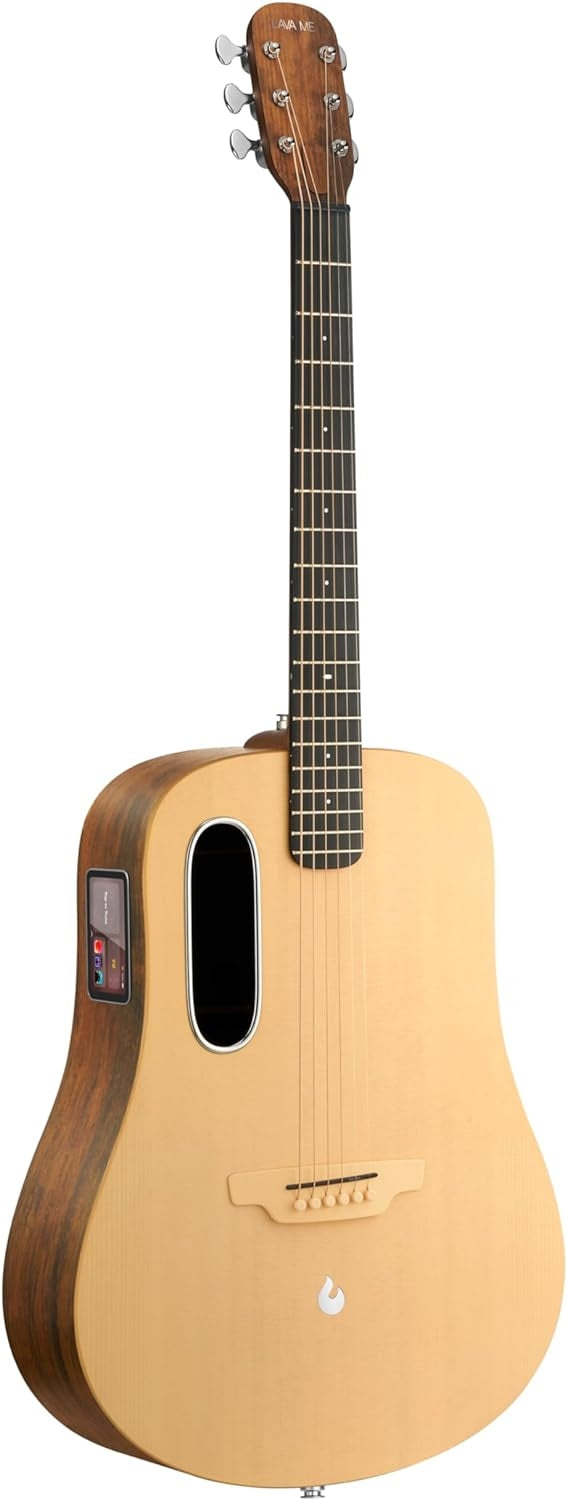 Lava Music LAVA ME 4 L9230001  All-In-One 36" Spruce Acoustic-Electric Guitar with Effects and Gigbag - Natural Woodgrain