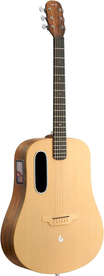 Lava Music LAVA ME 4 L9230001  All-In-One 36" Spruce Acoustic-Electric Guitar with Effects and Gigbag - Natural Woodgrain
