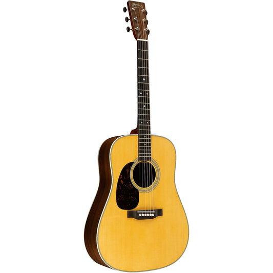 Martin Standard Series D28 Lefty Acoustic Guitar with Molded Hardshell Case