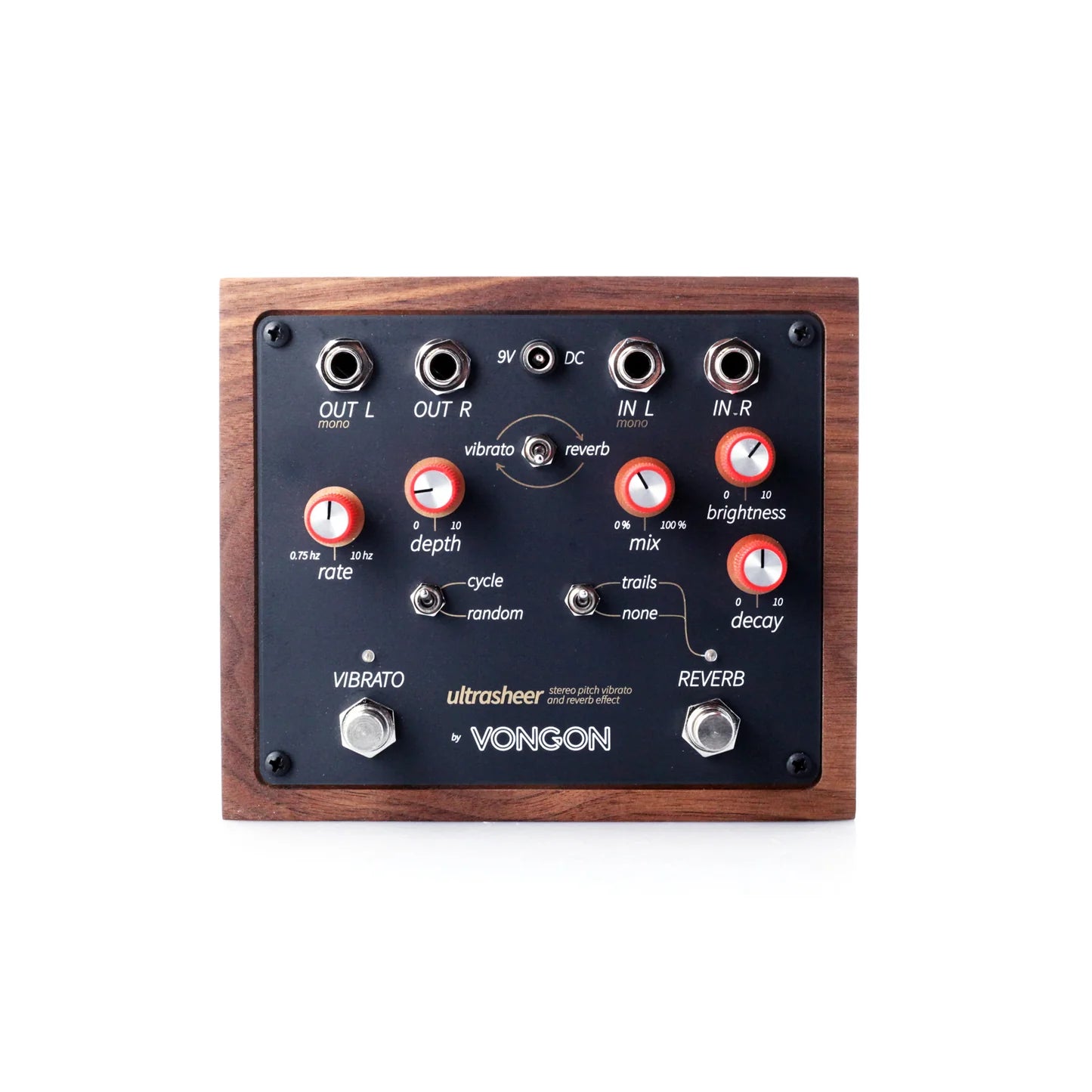 Vongon Ultrasheer stereo pitch vibrato and reverb effect