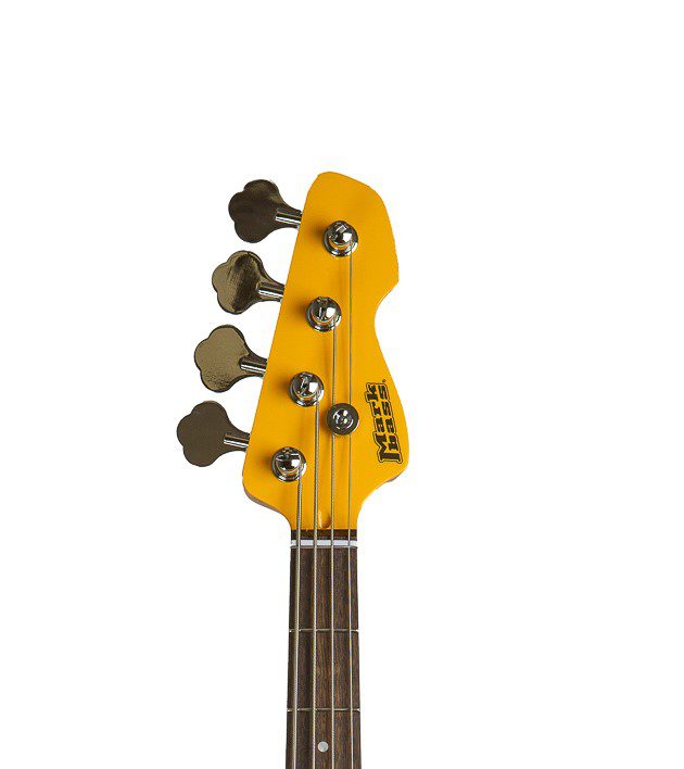 Markbass 4-string P Style Electric Bass With J/J PU & Gigbag in Yellow