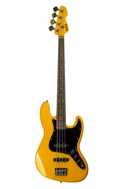 Markbass 4-string P Style Electric Bass With J/J PU & Gigbag in Yellow