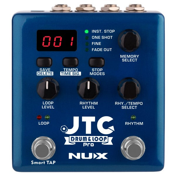 NUX JTC Drum And Loop Pro Pedal 