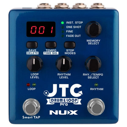 NUX JTC Drum And Loop Pro Pedal 