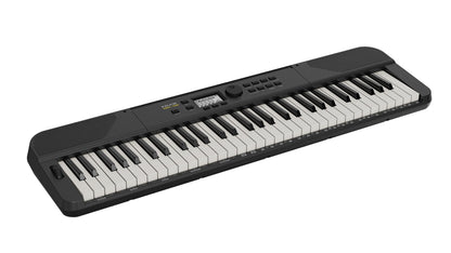 NUX NEK-100 61-Key Portable Keyboard in Black - angle left