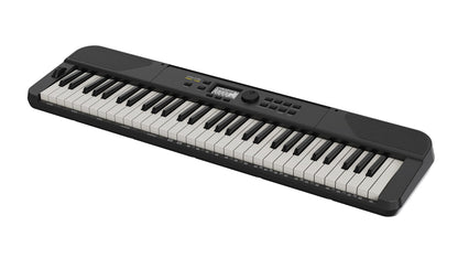 NUX NEK-100 61-Key Portable Keyboard in Black - angle right