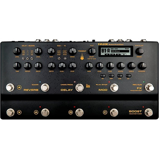 NUX Trident Guitar Processor With Amps, IR Loader, FX and Phrase Looper