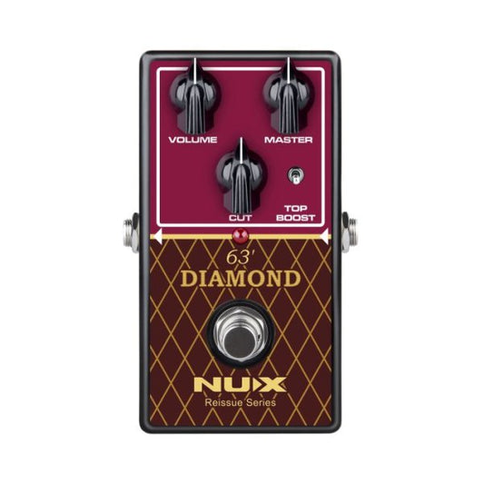 NUX 63' Diamond Overdrive Effects Pedal