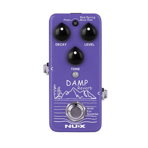 NUX Damp Reverb Mini Pedal With Three Classic Reverb Models