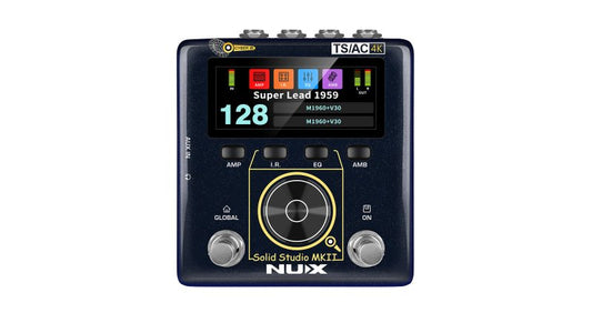NUX Solid Studio MKII Preamp Power Amp Simulator & IR Loader Pedal