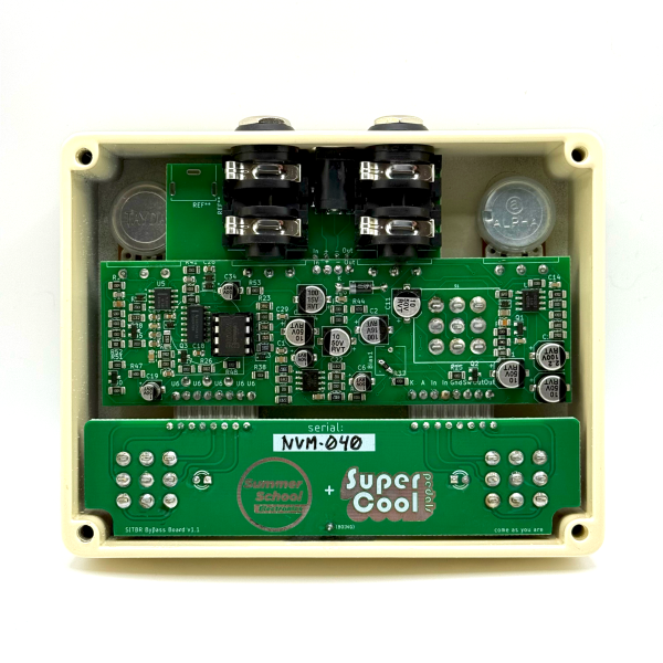 Supercool Pedals Smoking in the Boys Room Distortion/ Analog Chorus