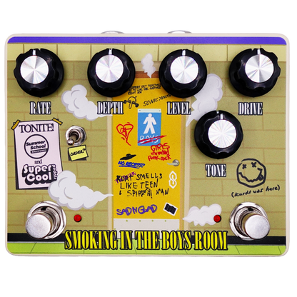 Supercool Pedals Smoking in the Boys Room Distortion/ Analog Chorus