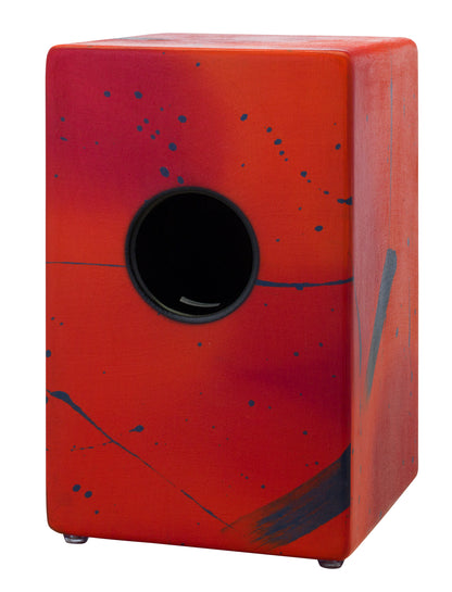 Pearl Primero Series Cajon, Abstract Red