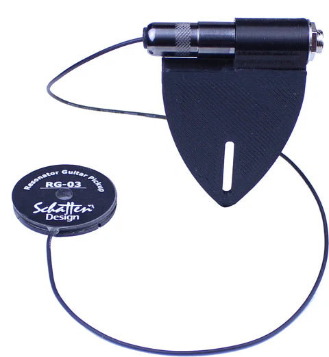 Schatten RG-03 Neo - Resonator Pickup with Neo Jack Assembly for Dobro-style Spider Bridge Guitars