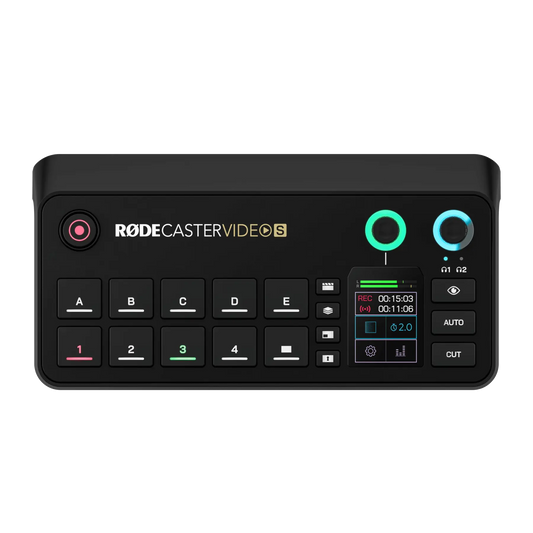 RODE RODECaster Video S Video and Audio Production Console