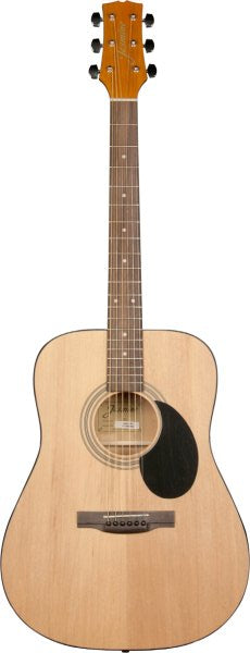 Jasmine Dreadnought Acoustic Guitar in Natural Finish