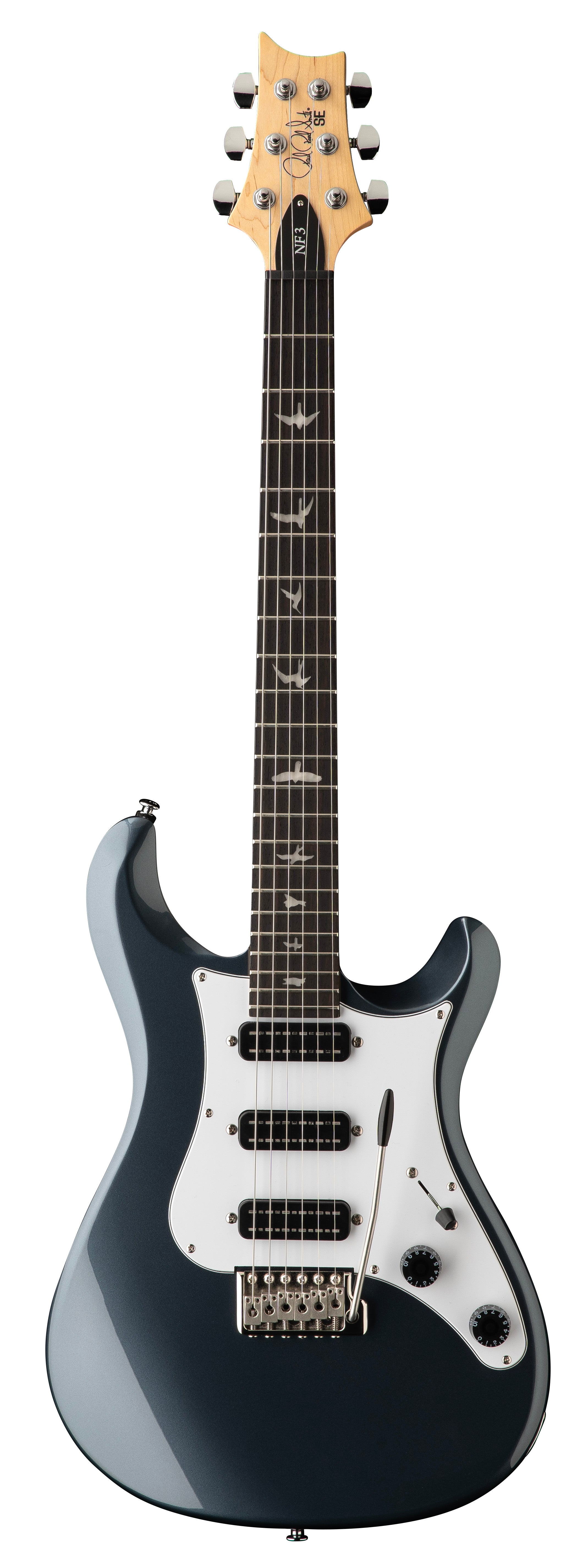 PRS SE NF3 in Gun Metal Grey, Rosewood board, With Gigbag