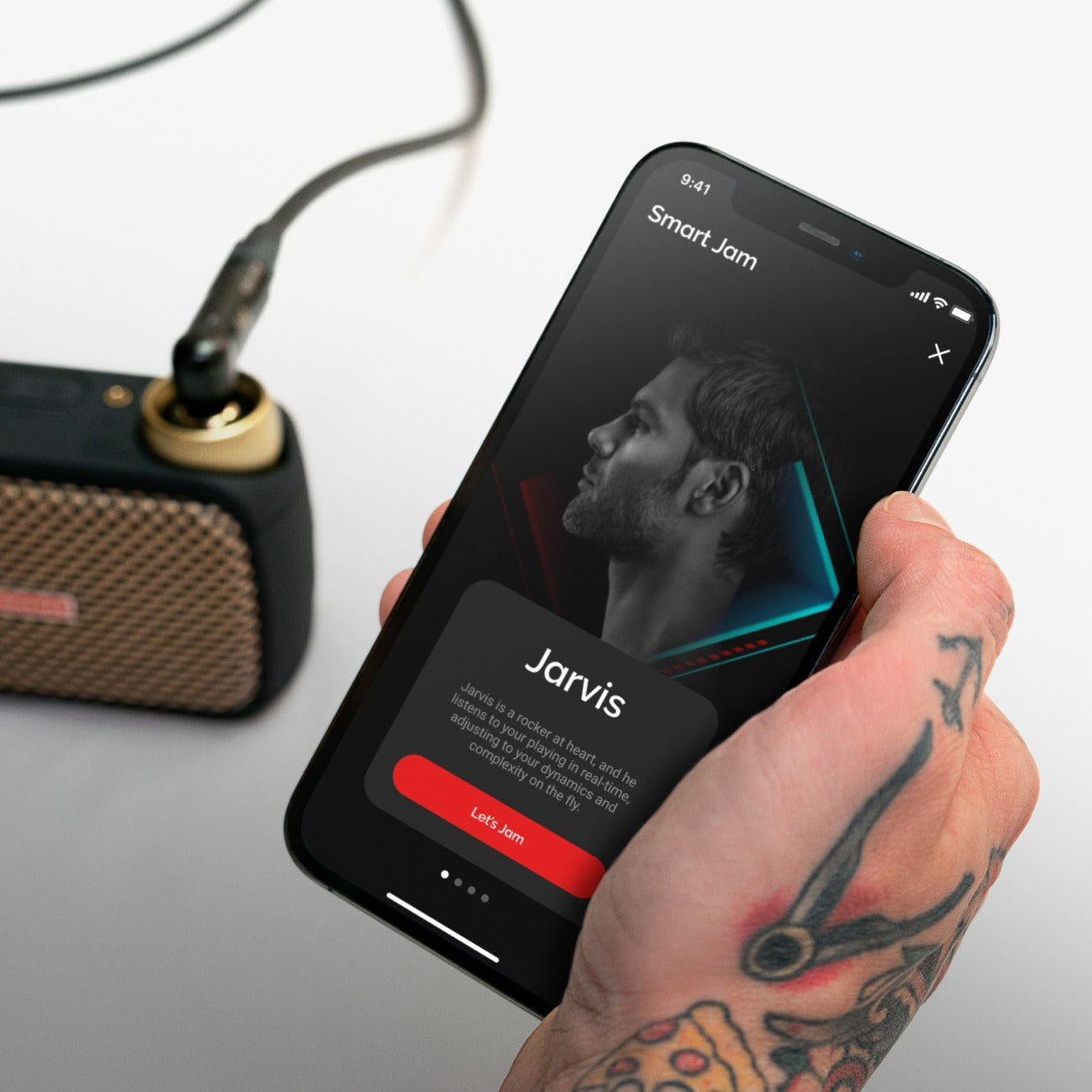 Positive Grid Spark GO Ultra-Portable Smart Guitar Amp And Bluetooth Speaker