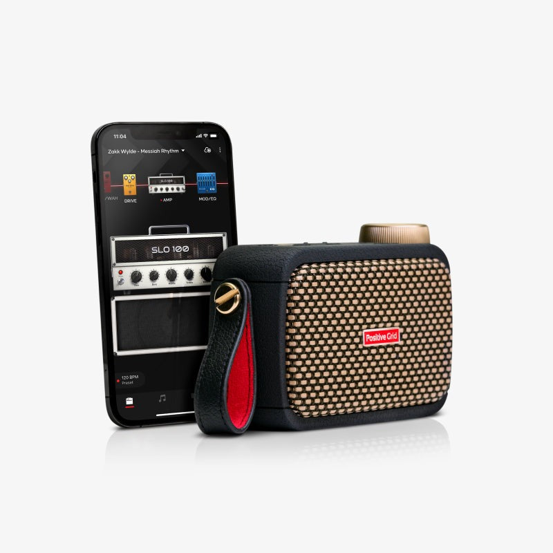 Positive Grid Spark GO Ultra-Portable Smart Guitar Amp And Bluetooth Speaker