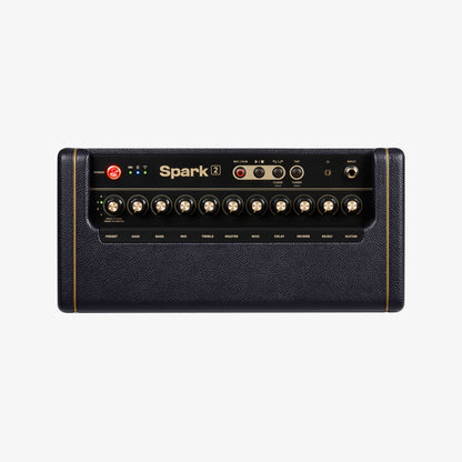 Positive Grid Spark2 50-Watt Smart Guitar Practice Amp & Bluetooth Speaker in Black