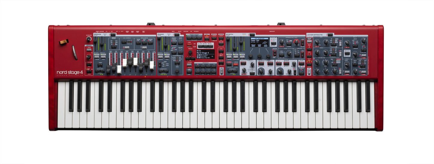 NORD Stage 4 73-Note Weighted, Hammer Action Keyboard With Sustain Pedal