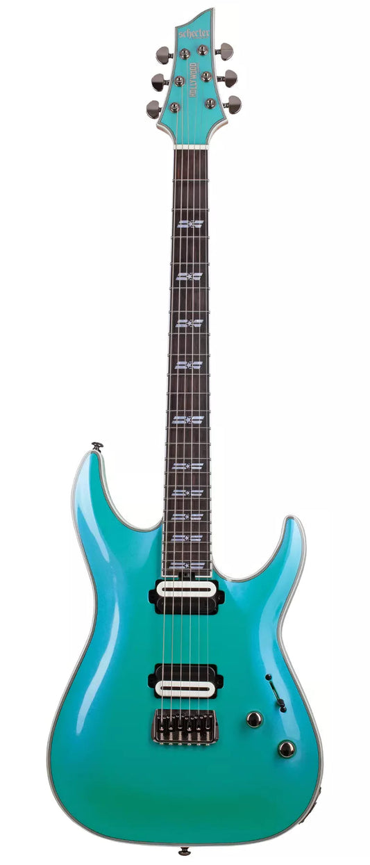 Schecter C-1 SLS Hollywood Electric Guitar in Glacier Finish