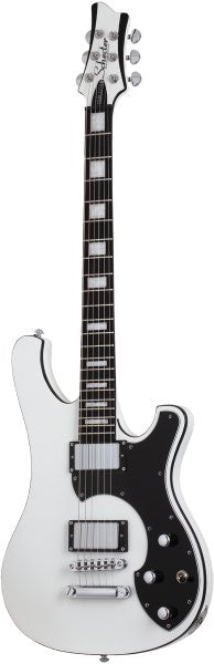 Schecter Stargazer-6 Electric Guitar in Gloss White