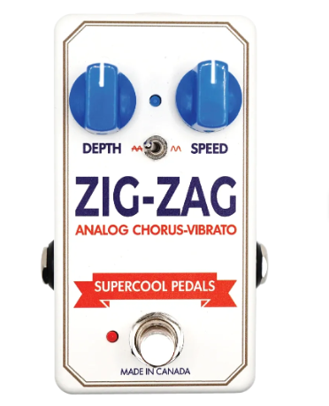 Supercool Pedals ZIG-ZAG Analog Chorus/Vibrato