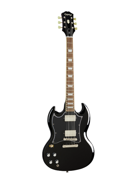 Epiphone SG Standard Electric Guitar, Lefty- Ebony