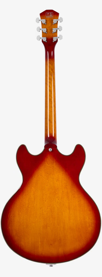 Sire H7T-CS Larry Carlton Hollowbody Electric Guitar in Cherry Sunburst