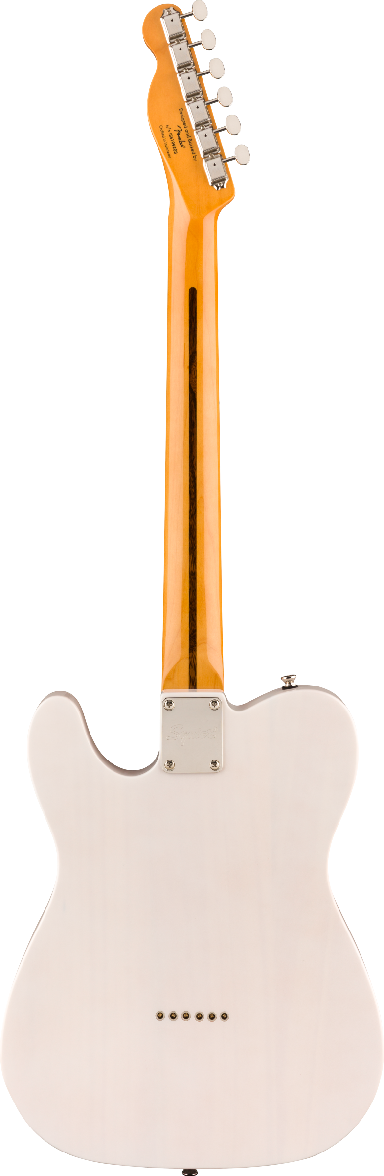 Squier Classic Vibe '50s Telecaster With Maple Fingerboard in White Blonde back