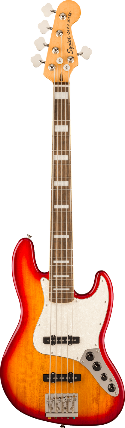 Squier Classic Vibe Active ’70s Jazz Bass V in Sienna Sunburst