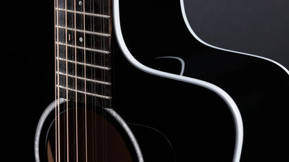 Taylor Guitars 250ce-BLK Plus Maple/ Spruce Electric Acoustic 12 String Guitar in Black