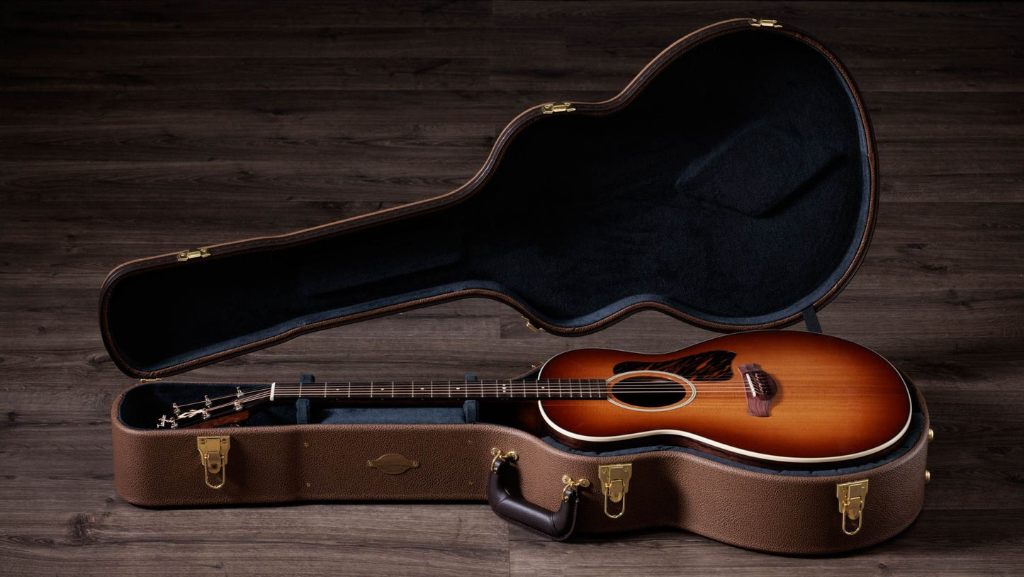 Taylor Gold Label Super Auditorium 714e Electric Acoustic Guitar Sunburst with Firestripe Pickguard to Order